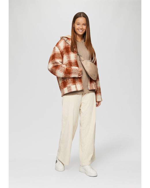 S.oliver Natural Oversized Strickpullover aus Viskosemix