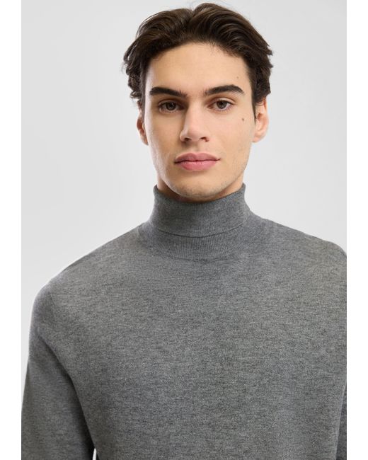 QS Rollkragenpullover in Gray für Herren