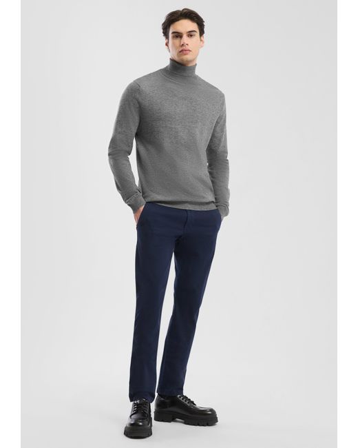 QS Rollkragenpullover in Gray für Herren