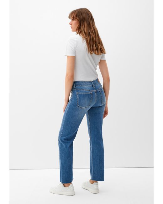 S.oliver Blue Regular: Jeans mit Straight leg