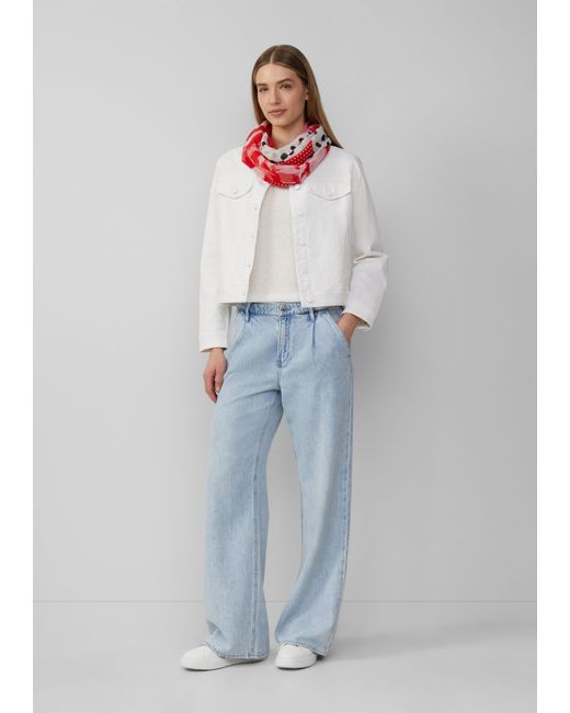 S.oliver Red Gemusterter Snood mit Pünktchen