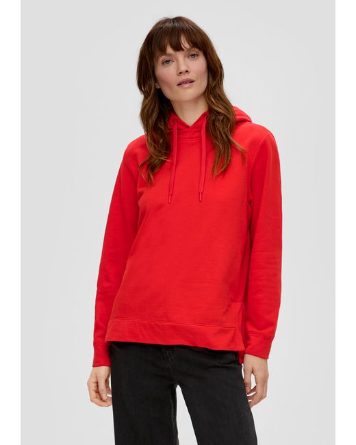 S.oliver Red Kapuzen-Sweatshirt aus Baumwollmix