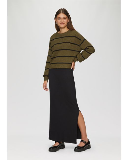 QS Green Strickpullover mit Ringeln
