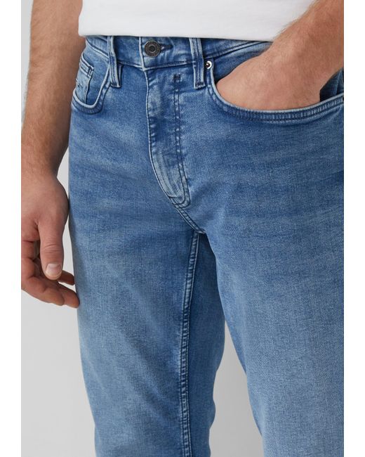 S.oliver Jeans Nelio / Slim Fit / Mid Rise / Slim Leg / Hyperstretch in Blue für Herren