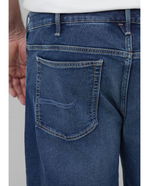 S.oliver Jeans-Shorts / Regular Fit / Mid Rise / Straight Leg in Blue für Herren