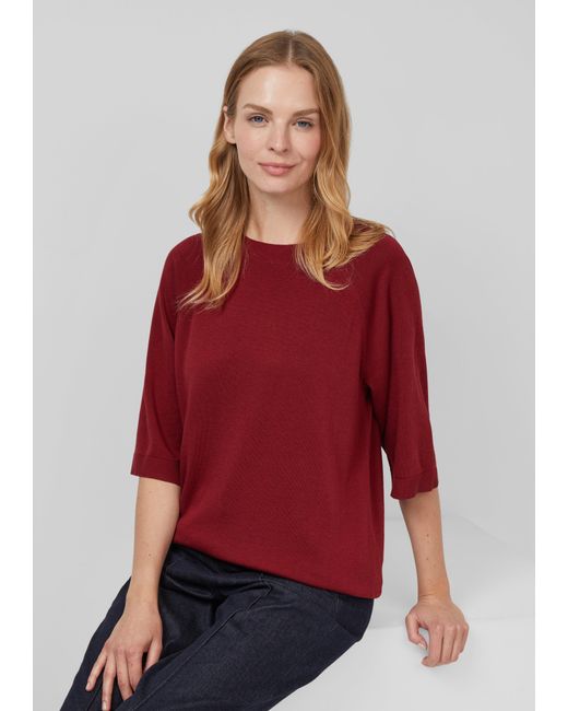 S.oliver Red Leichter Kurzarm-Strickpullover