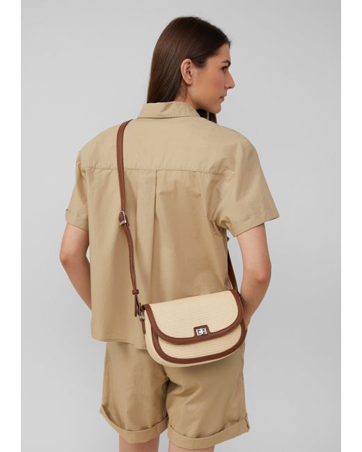 S.oliver Natural Saddle-Bag mit Drehverschluss