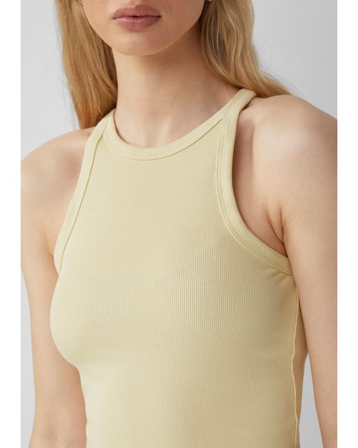 QS Natural Geripptes Tanktop