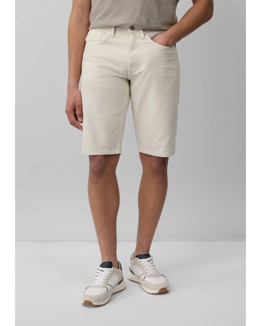 S.oliver Bermuda-Jeans / Regular Fit / Mid Rise in Natural für Herren
