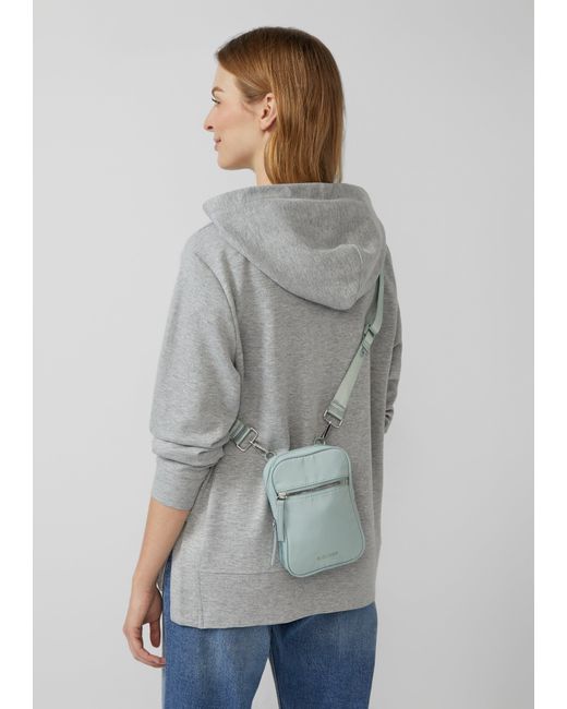 S.oliver Gray Umhänge-Tasche mit abnehmbarem Schultergurt