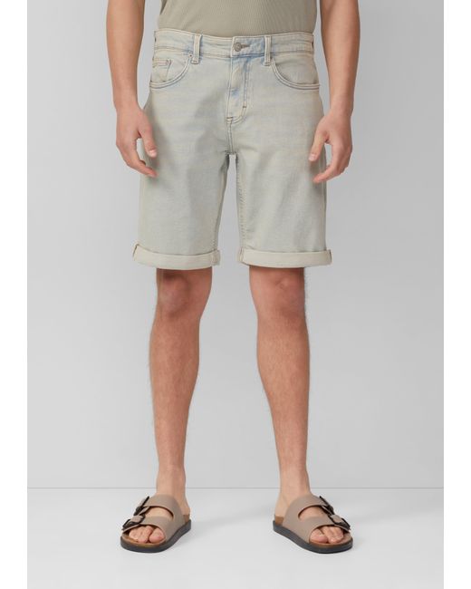 QS Jeans-Shorts John / Regular Fit / Mid Rise in Blue für Herren