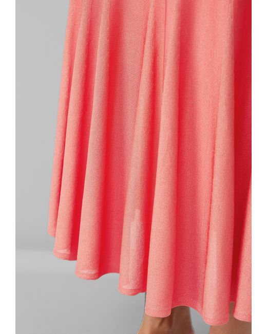 S.oliver Red Ausgestelltes Feinstrick-Kleid mit Strickmuster