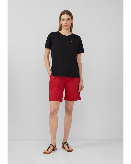 S.oliver Black T-Shirt mit Pride-Motiv