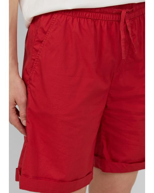 S.oliver Red Leichte Relaxed-Fit-Shorts aus Baumwollmix
