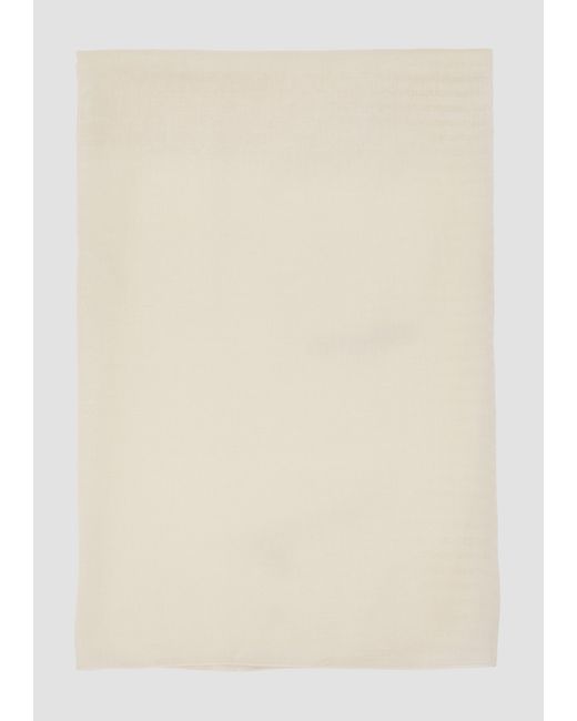 S.oliver White Unifarbener Loop-Schal
