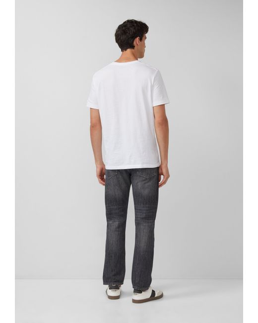 S.oliver Basic-T-Shirt im 3er-Pack in Blue für Herren