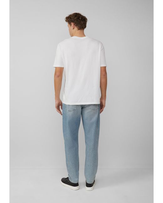 QS Jeans Devon / Relaxed Fit / Mid Rise / Tapered Leg in Blue für Herren