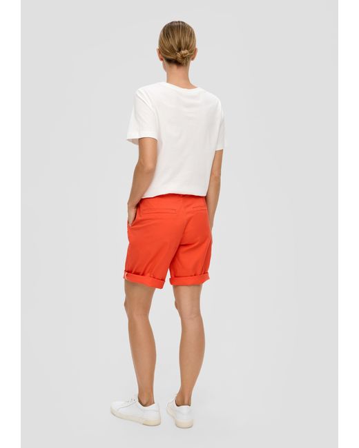 S.oliver Red Regular: Shorts aus Baumwollstretch