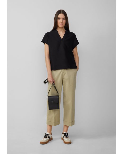 S.oliver Black Handliche Mini-Bag mit Smartphone-Fach und Magnetverschluss