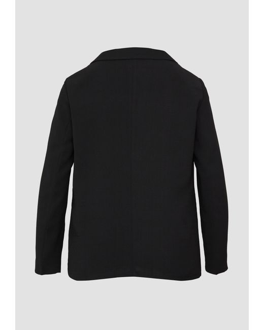 QS Black Leichter Blazer im Regular Fit