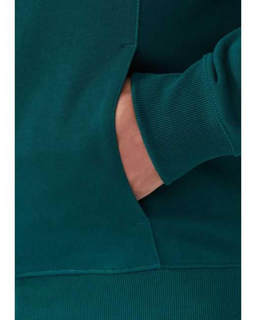 S.oliver Sweatshirt-Jacke mit Stehkragen und Eingrifftaschen in Green für Herren