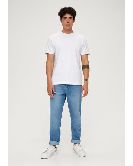 S.oliver Scube: Relaxed Fit-Jeans in Blue für Herren