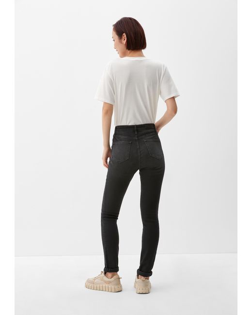 S.oliver White Jeans Izabell / Skinny Fit / Mid Rise / Skinny Leg