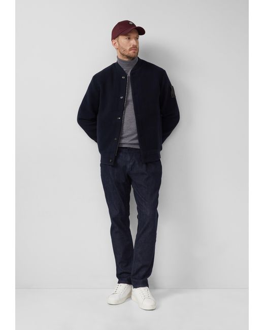 S.oliver Kappe aus Twill mit Logo-Patch in Red für Herren