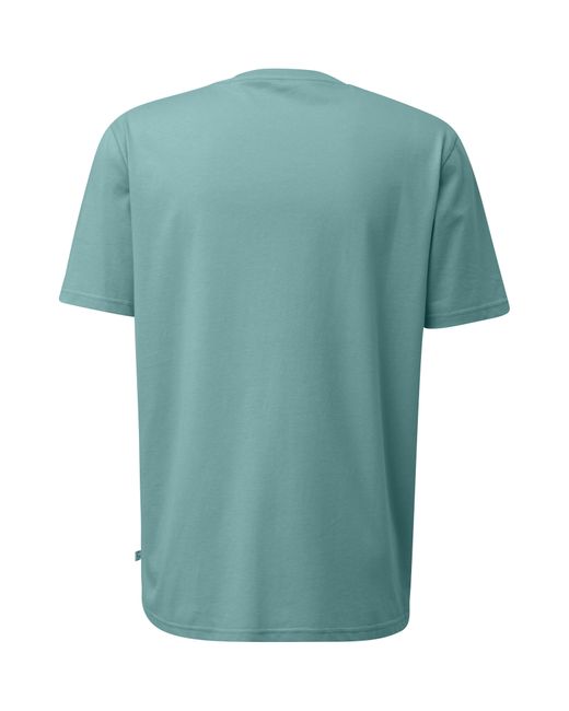 QS Baumwoll-T-Shirt mit Logo-Print in Green für Herren