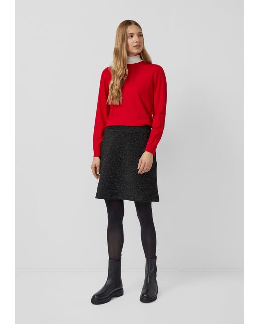 S.oliver Red Kurzer elastischer Rock mit Glitzergarn