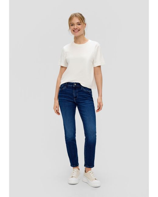 S.oliver Blue Jeans Betsy / Slim Fit / Mid Rise / Slim Leg