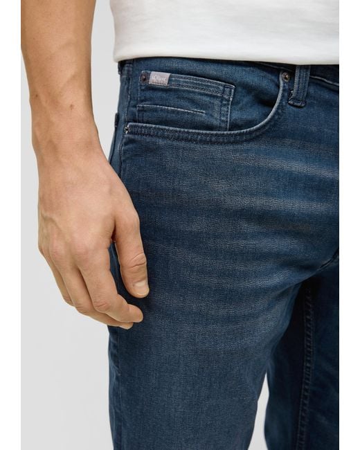 S.oliver Jeans Nelio / Slim Fit / Mid Rise / Slim Leg in Blue für Herren