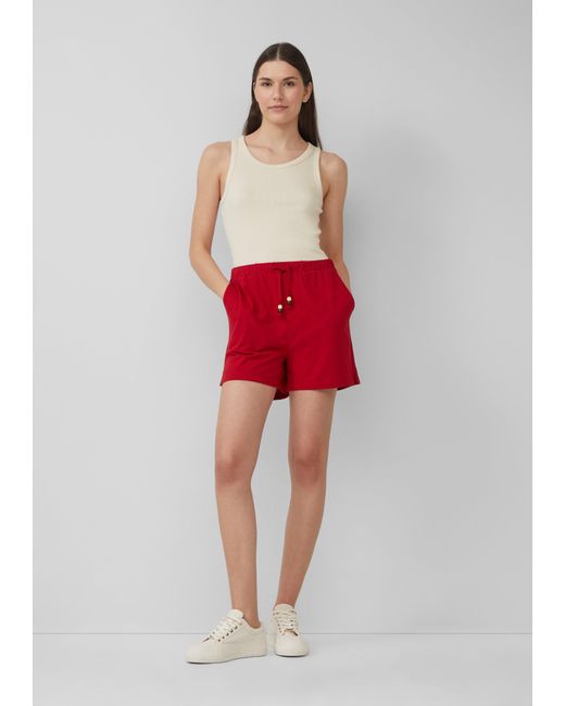 S.oliver Red Jersey-Shorts mit Elastikbund