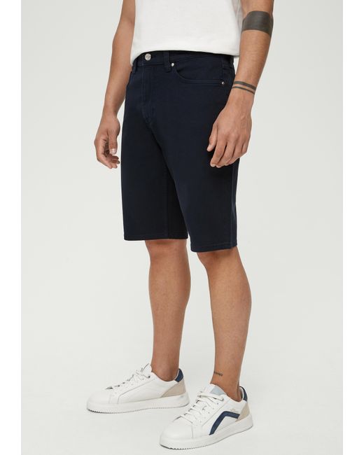 S.oliver Jeans-Shorts / Regular Fit / High Rise / Straight Leg in Blue für Herren
