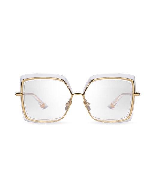 Dita Eyewear Metallic Narcissus Photochromic Square Sunglasses