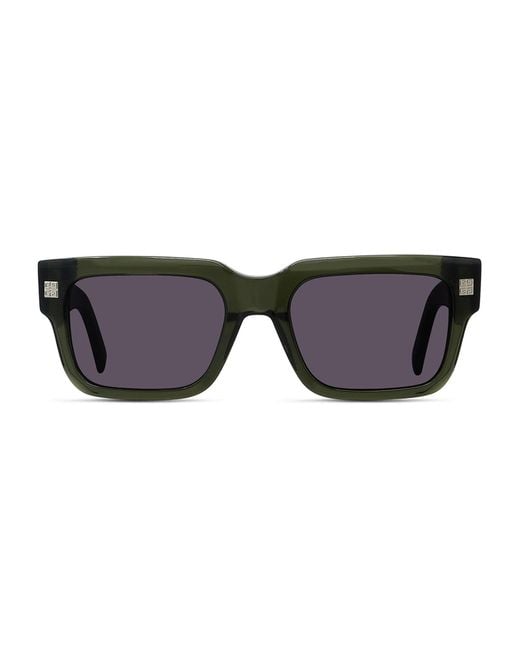 Givenchy Black Gvday Gv40039u 96a Square Sunglasses for men