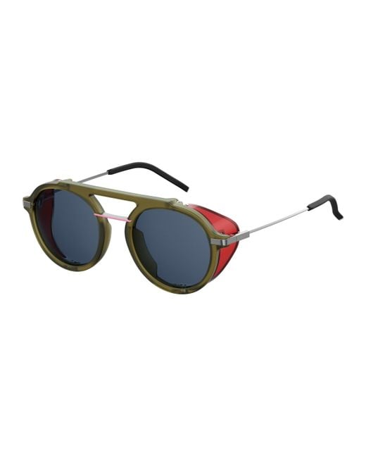 Fendi Blue Men 0012/s Aviator Sunglasses for men