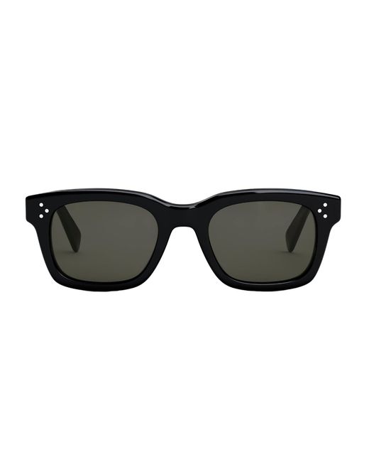Celine Bold 3 Dots Cl40232 I 01a Square Sunglasses in Black for 