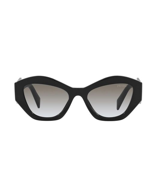 Prada Pr 07ys 1ab0a7 Geometric Sunglasses in Grey (Gray) - Lyst