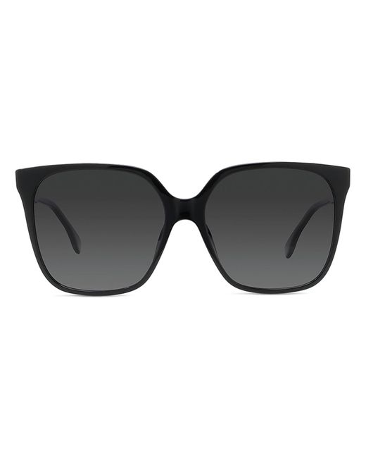 Fendi Fe40030i 01d Butterfly Polarized Sunglasses in Grey (Gray) - Lyst
