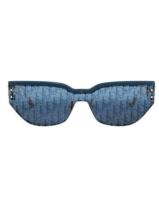 Dior Club M3u (30b8) Cd 40089 U 90x Cat Eye Sunglasses in Blue | Lyst