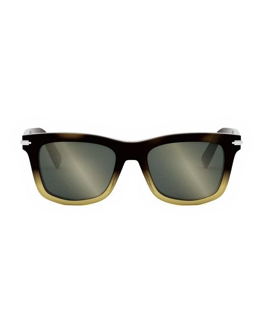 Dior Green Blacksuit S11i 27a7 Dm40087i 56c Square Sunglasses for men