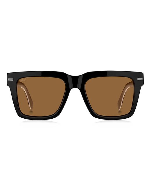 BOSS by HUGO BOSS 1442/s 70 Sdk Square Sunglasses in Brown (Black) for ...