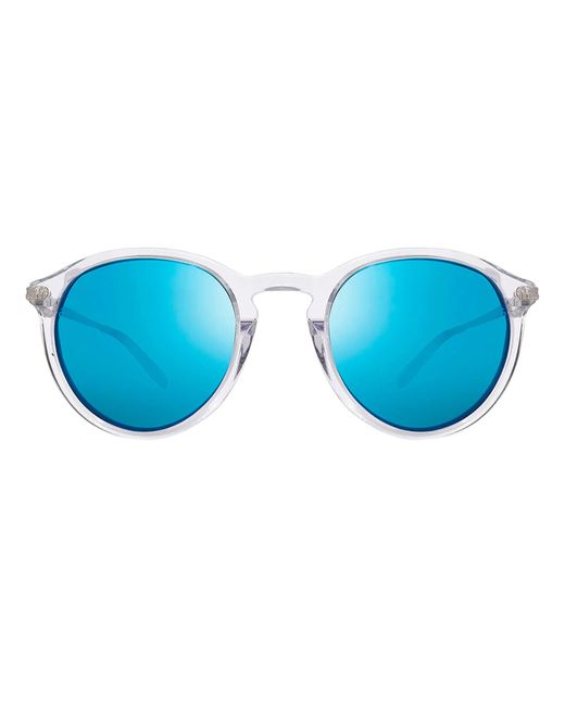 Revo Blue Python Iii Re 1177 09 H20 Round Polarized Sunglasses