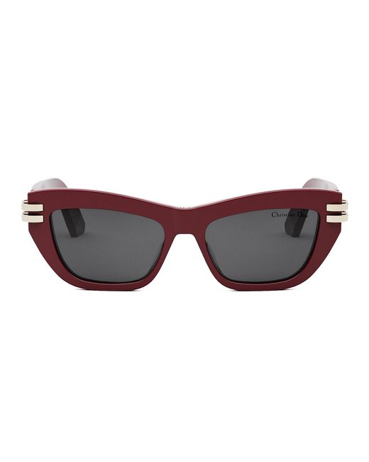 Dior Black C B2u 35a0 Cd40141u 66a Cat Eye Sunglasses