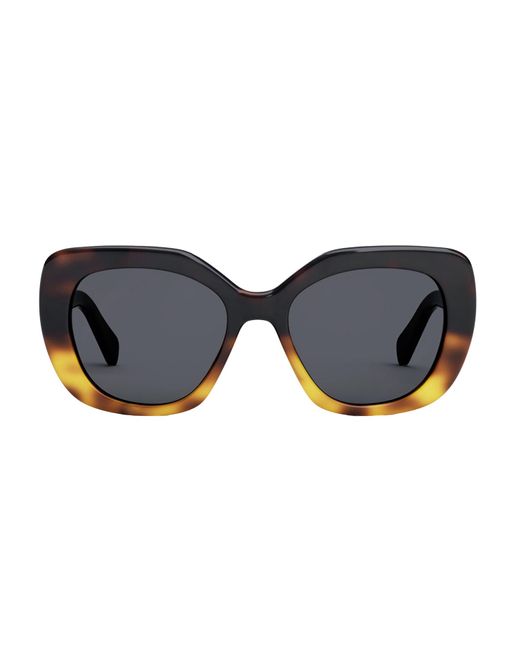 Celine Cl 40226 U 56a Butterfly Sunglasses in Black | Lyst