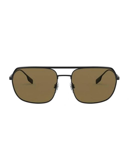 Burberry Green Holborn Be 3117 100773 Navigator Sunglasses for men