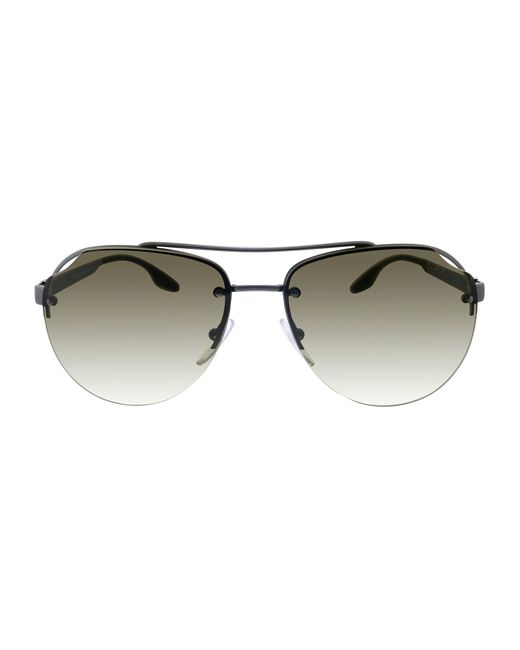 Prada Linea Rossa Multicolor Ps 52vs 7cq1x1 Pilot Sunglasses for men