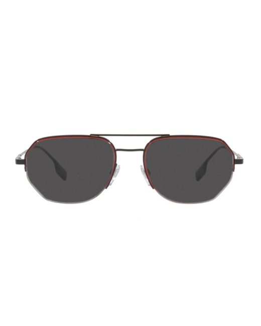 Burberry Black Henry Be3140 100187 Navigator Sunglasses for men