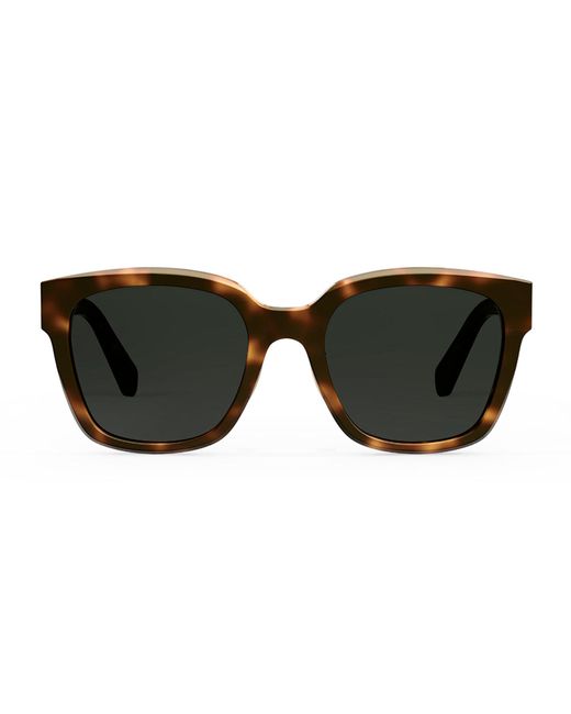 Celine Cl 40222 F 53a Square Sunglasses in Gray | Lyst